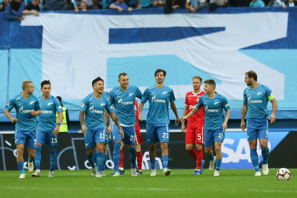 Сине-бело-голубые уступили «Ростову» со счетом 3:1.