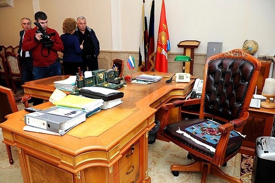 Кресло мэра Махачкалы вновь опустело. Фото: СУ СКР по Дагестану