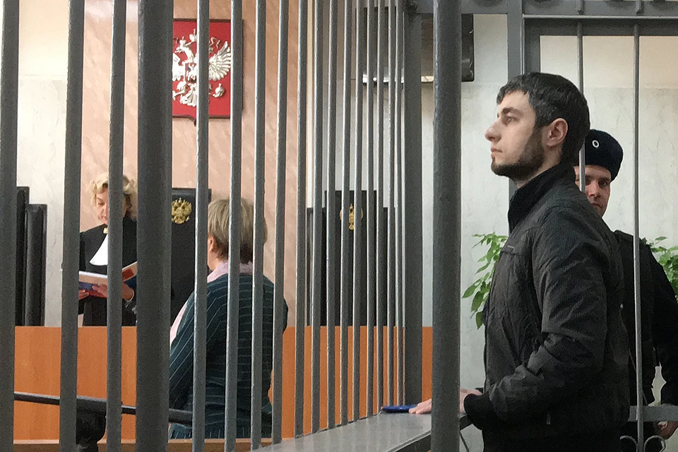 Дмитрий Грачев во время оглашения приговора.