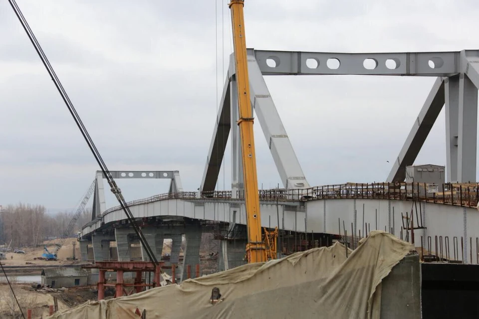 Строительство фрунзенского моста 2