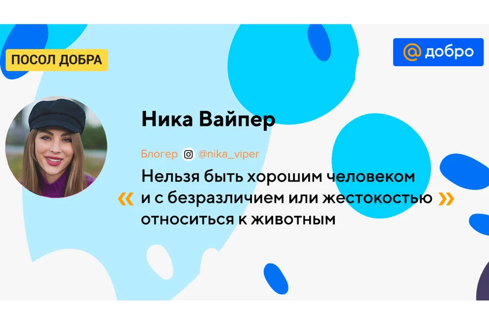 Цель проекта "Послы добра" - поддержать блогеров, которые готовы поднимать важные социальные темы Фото: Добро Mail.Ru