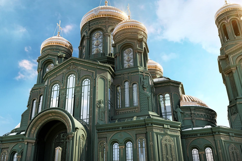 Храм возведут в подмосковном парке «Патриот» через полтора года — к 75-летию победы в Великой Отечественной
