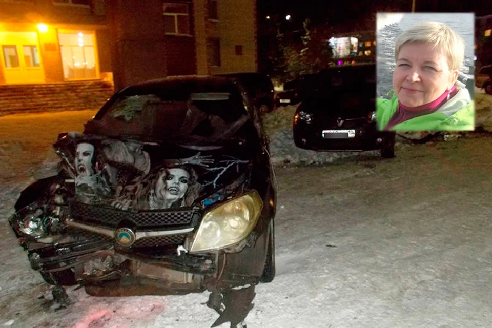 Автомобиль с аэрографией на большой скорости сбил мэра города Питкяранта в Карелии Фото: соцсети