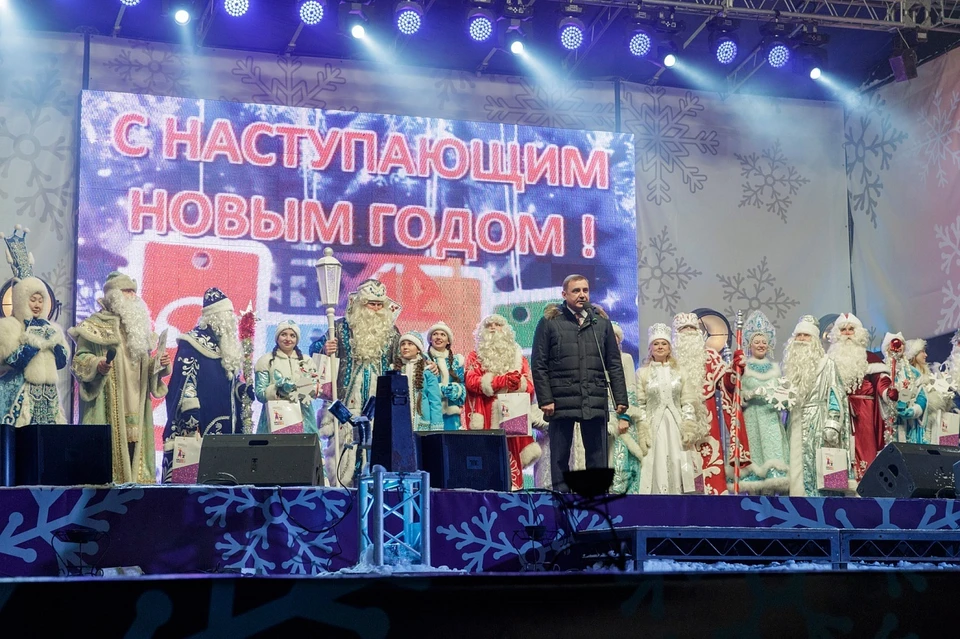 Губернатор Тульской области Алексей Дюмин (на фото) приглашает в Новогоднюю столицу России всех желающих. Фото предоставлено пресс-службой правительства Тульской области.