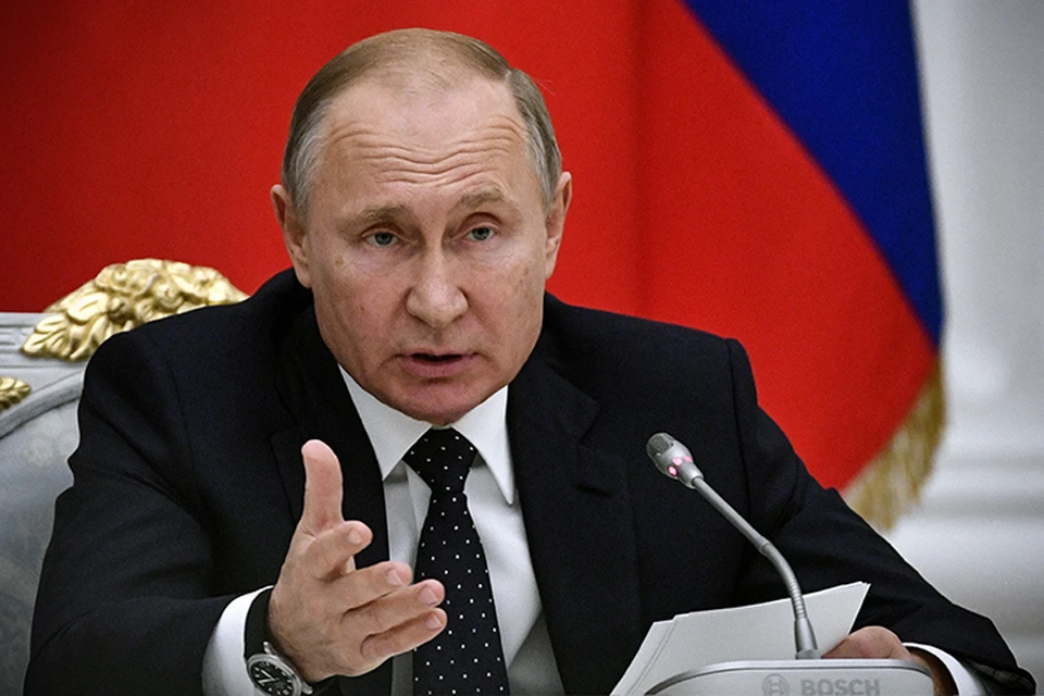 Владимир Путин сразу заговорил о национальных проектах