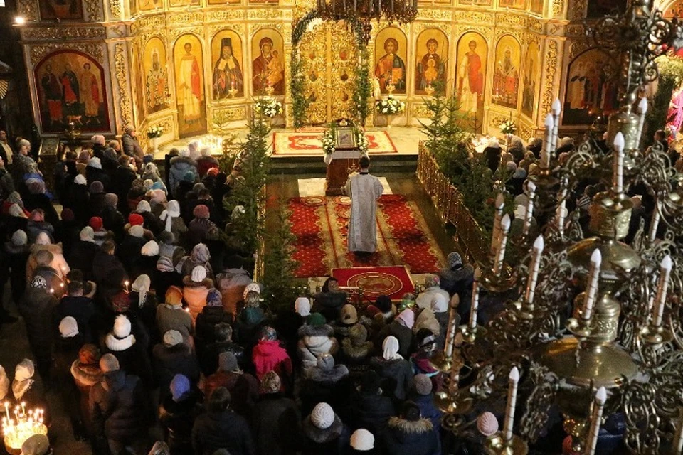 Православные кузбассовцы отметили главный религиозный праздник Фото: Илья Середюк / "ВКонтакте"