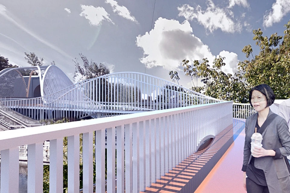 В Московском зоопарке построят пешеходный мост-волну
