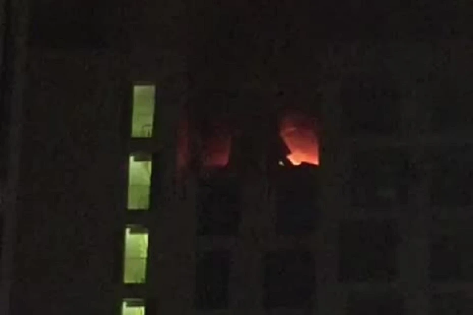 В подмосковной Балашихе произошел пожар в многоэтажке