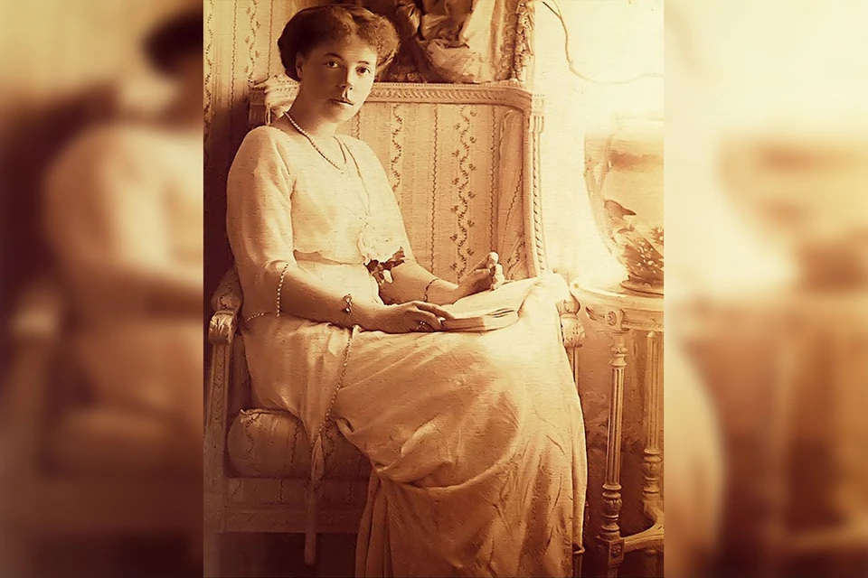 Великая княгиня Ольга Александровна Романова-Куликовская. Фото: скан книги