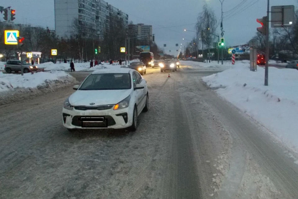 В Ярославле машина сбила 10-летнюю девочку. Фото: ГИБДД.