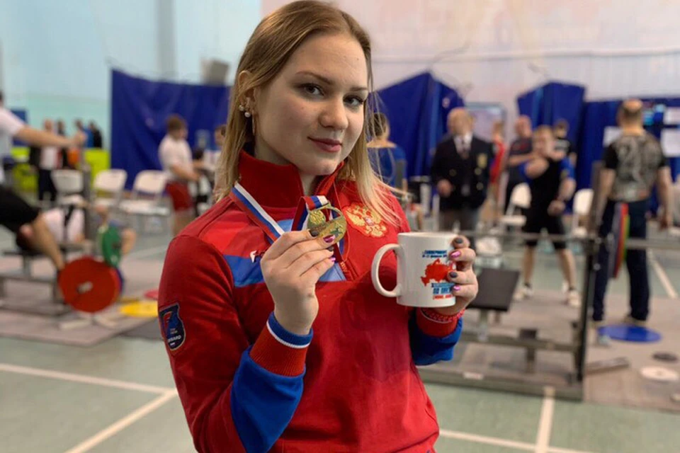 Надежда Чурилова из Арзамаса завоевала два золота на первенстве России по жиму