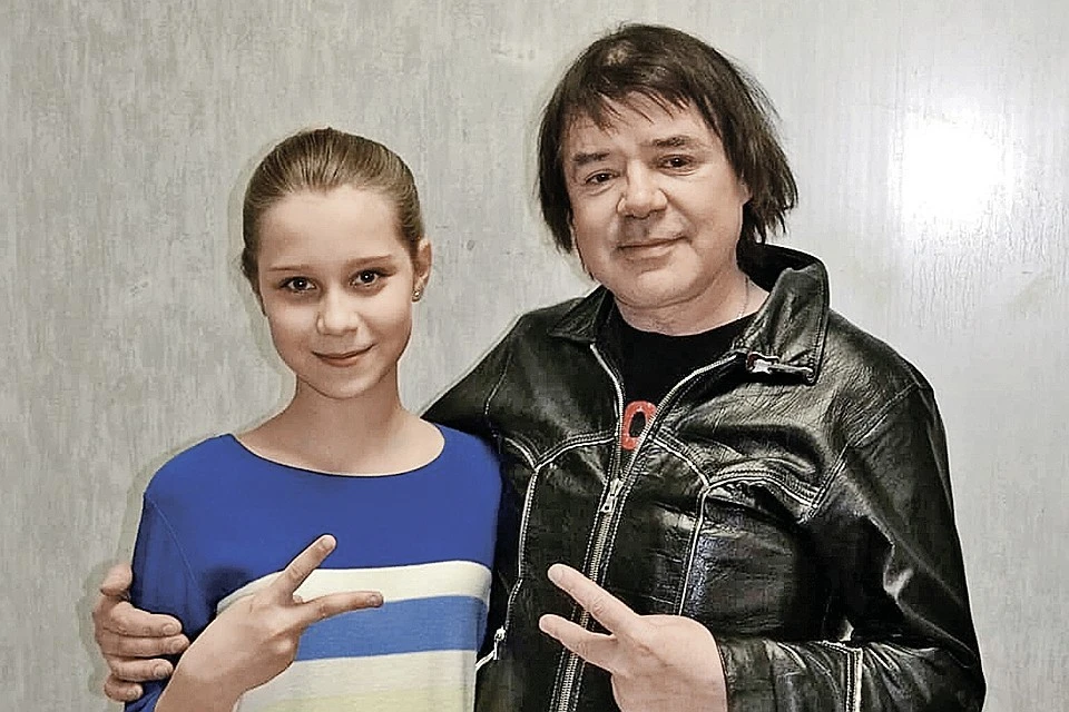 Евгений Осин и его «внебрачная дочь» Настя Годунова.