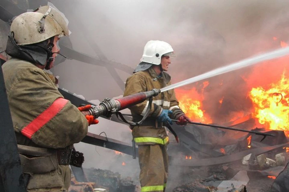 Пожар в Уссурийске вызвал ажиотаж в соцсетях. Фото: mchs.gov.ru