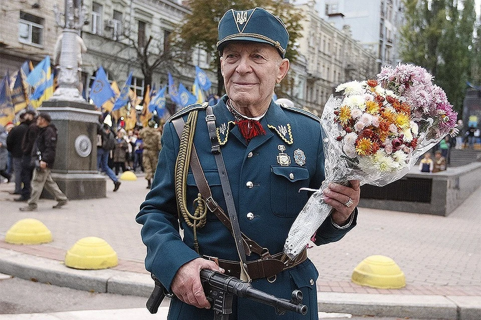 Ветеран УПА в Киеве.