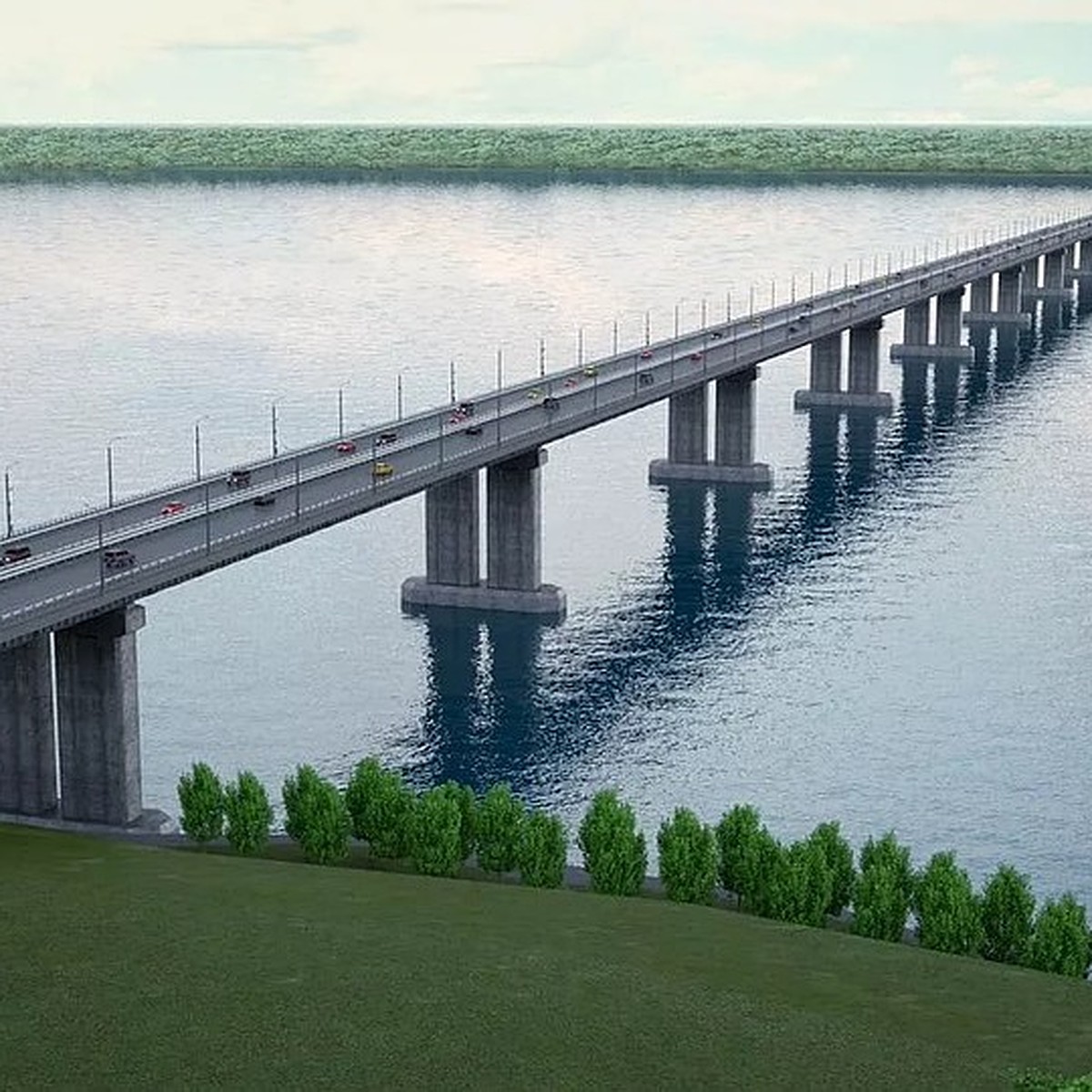 Климовский мост через Волгу в Тольятти проект