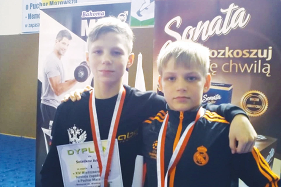 Юные арзамасцы вошли в число лучших на турнире по вольной борьбе в Польше