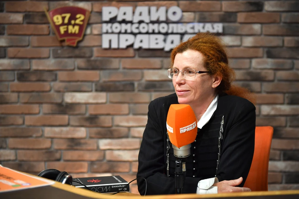 Юлия Латынина в гостях у Радио "Комсомольская правда"