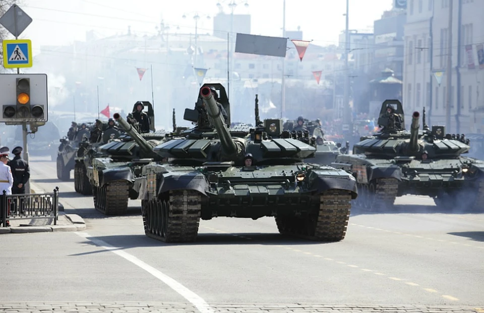 В Екатеринбурге на параде Победы в 2019 году примут участие 20 единиц новой техники