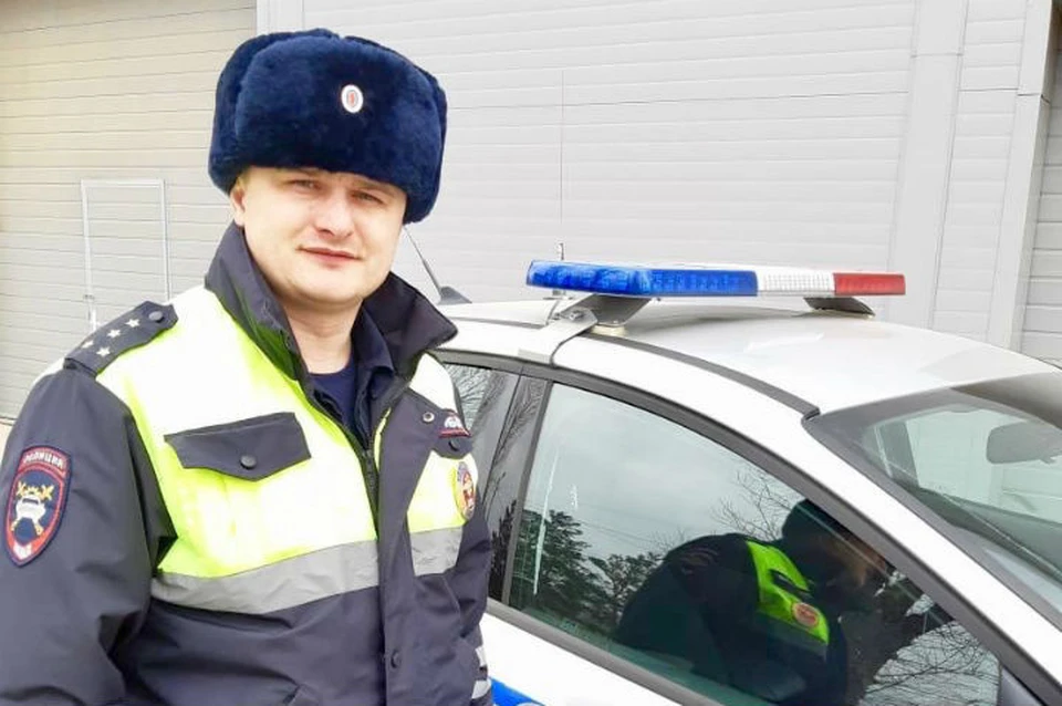 Капитан полиции Андрей Елтушев.