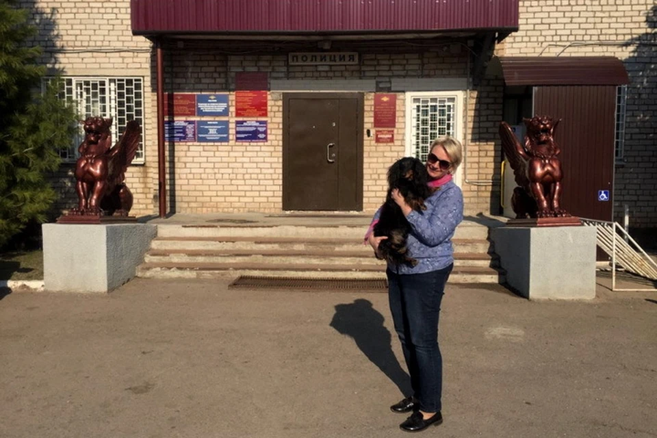 Воссоединение Степы и его хозяйки Марии произошло в Порховском районе Псковской области.