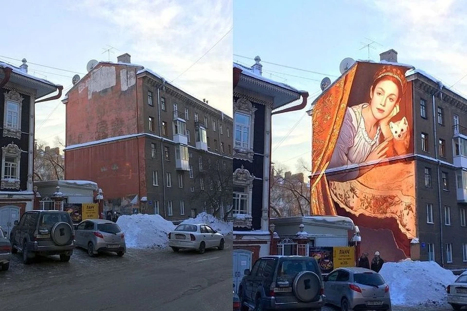 Дом на Ленина, 13, может преобразиться с помощью кистей и красок. Фото: предоставлено Мариной ЯГОДОЙ