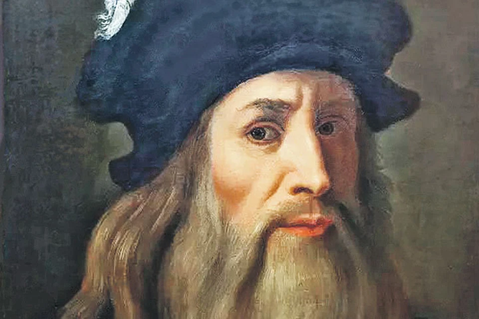 По одной из версий, Леонардо да Винчи мог писать Джоконду с самого себя. Автопортрет Леонардо да Винчи, 1505 г.