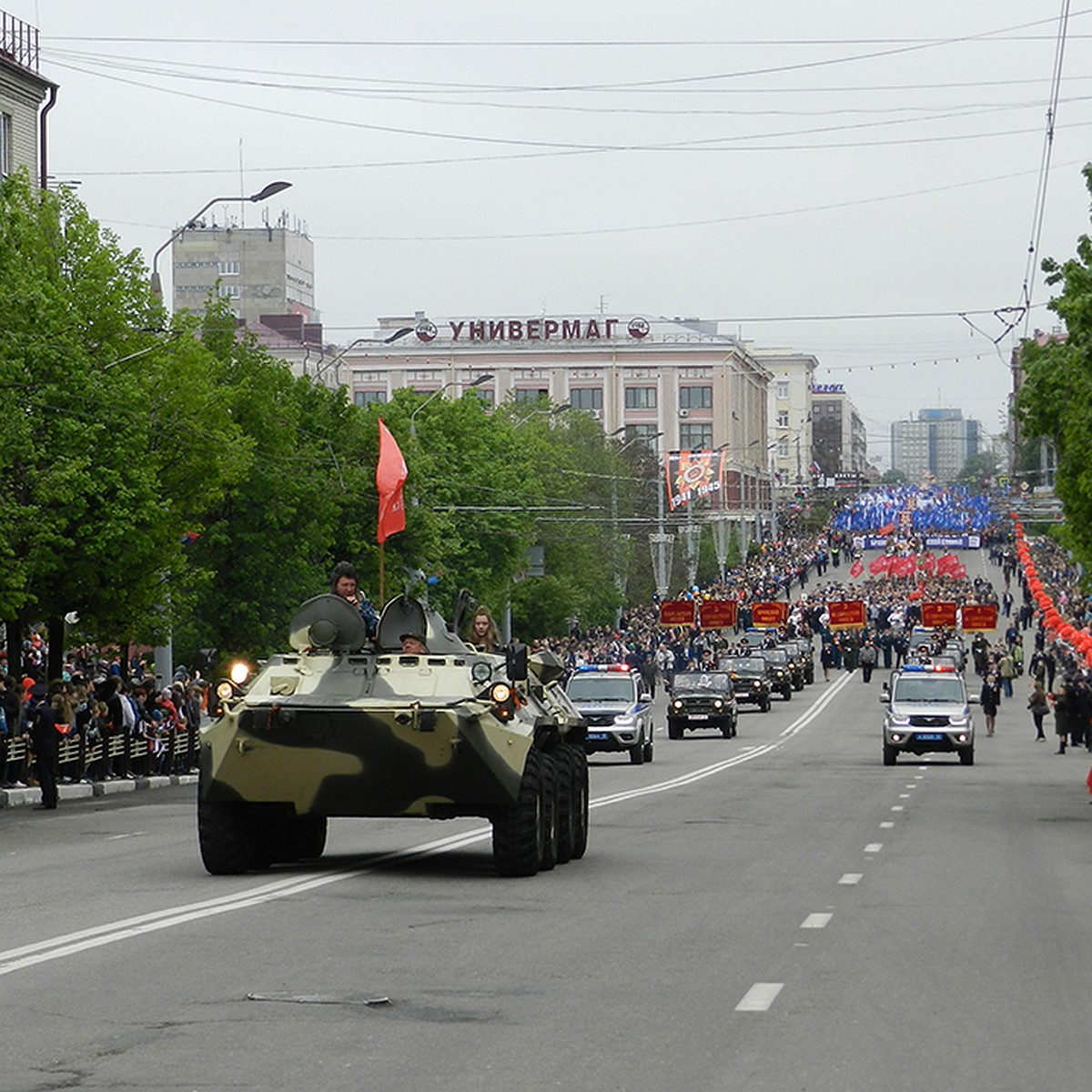 День Победы-2019 в Брянске: Парад поколений, 