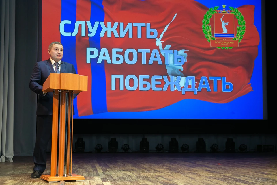 Андрей Бочаров сделал заявление о том, что идет на выборы. Фото: администрация Волгоградской области.