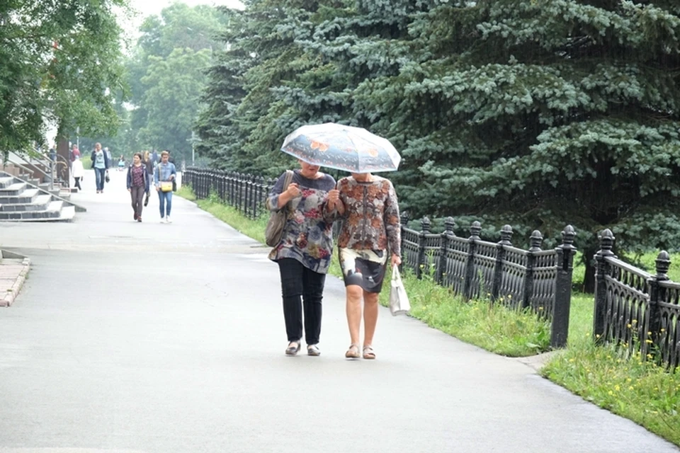 Весь день льет дождь: на выходных в Кузбассе будет ненастно