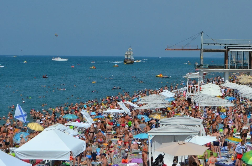 Курорты Краснодарского края летом загружены на 87%