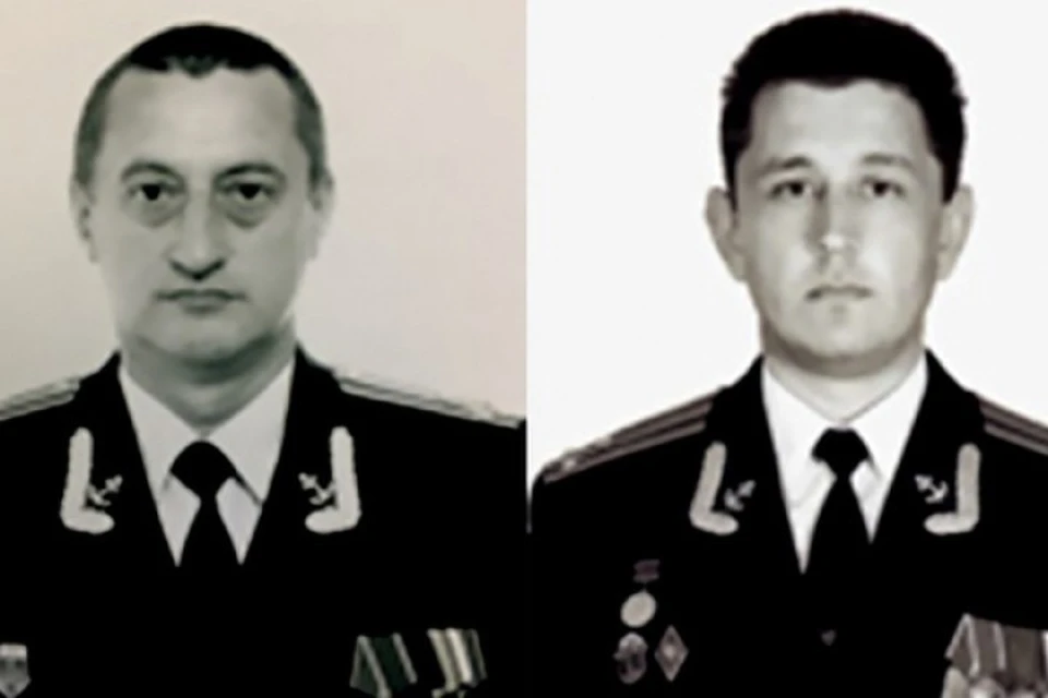 Владимир Абанкин (слева) и Андрей Воскресенский (справа). Фото: Минобороны РФ