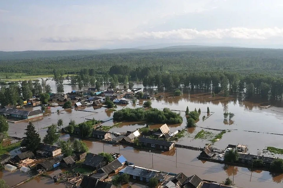 Наводнение в Иркутской области: Виталий Мутко подтвердил гибель 22 человек. Фото: ГУ МЧС России.