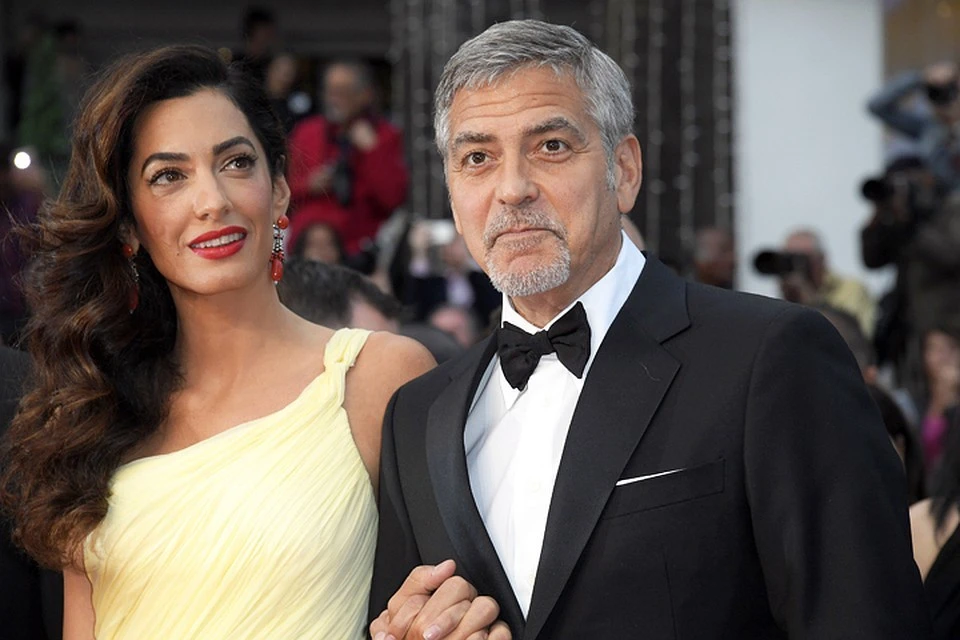 Джордж Клуни счастлив в браке с юристом Амаль Аламуддин