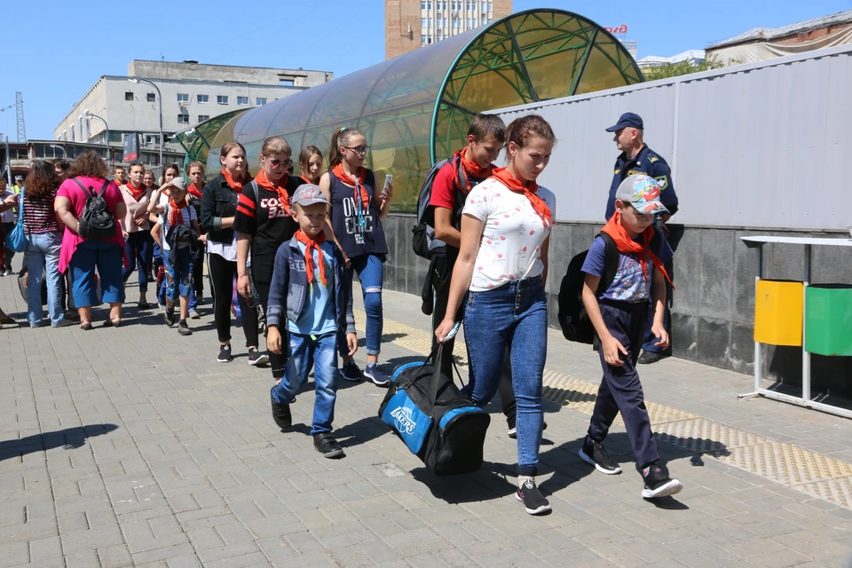 Ребята из Иркутской области приехали в Самару. Фото: Ирина Бойкина