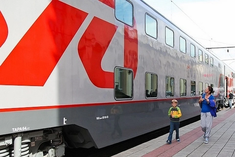 Двухэтажный поезд москва казань фото