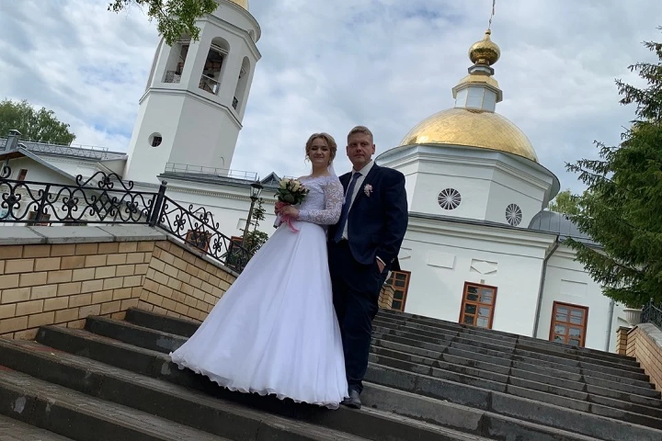 Недавно состоялась свадьба. Фото предоставил Алексей