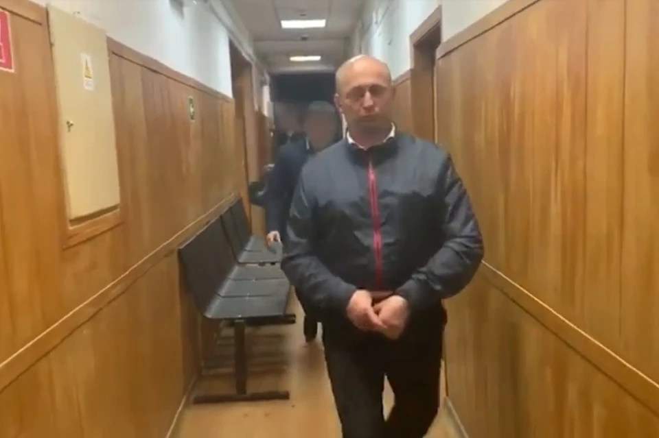 Полковник полиции Андрей Миляев в суде