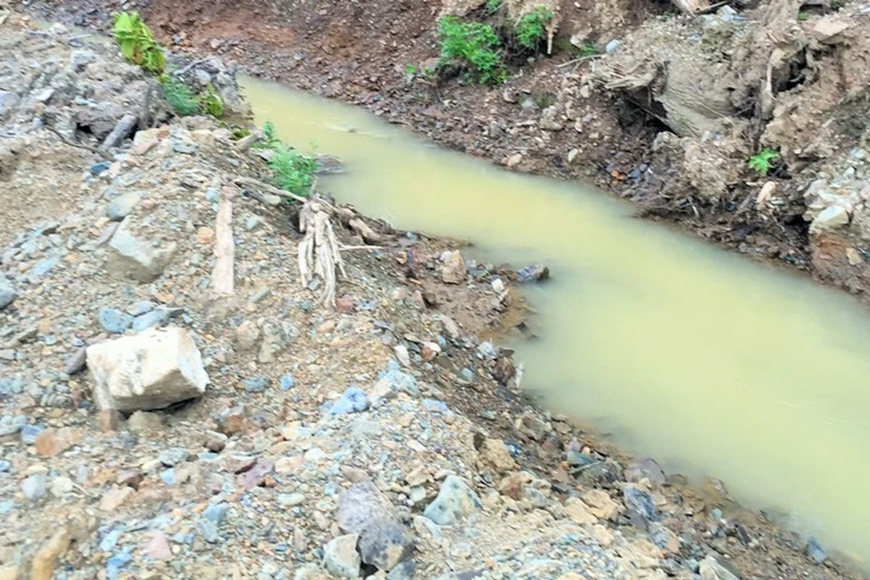 Золотодобытчики поплатились за загрязнение реки в Кузбассе. ФОТО: пресс-служба АКО.
