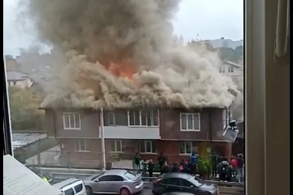 В СНТ «Зеленая зона» в Люберцах произошел пожар.