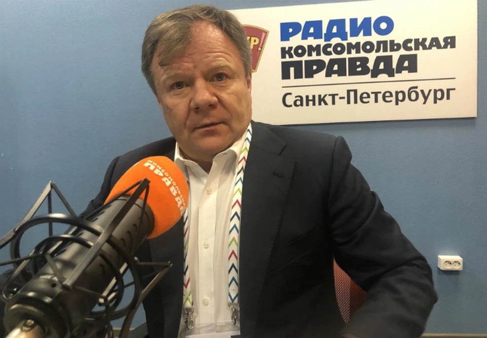 Игорь Бутман в студии радио «Комсомольская Правда в Петербурге» 92.0 FM