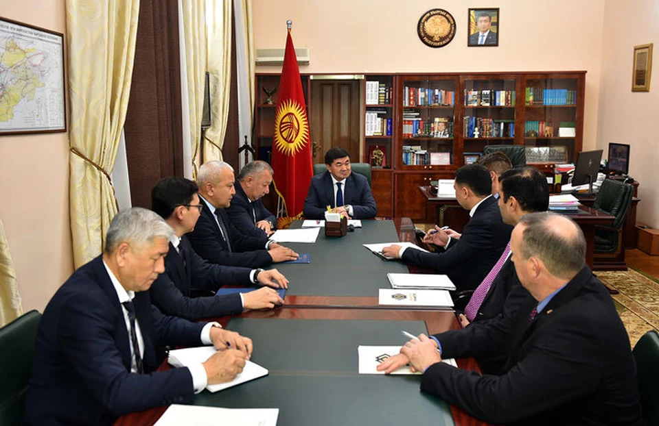 В Бишкеке прошла очередная встреча премьер-министра Кыргызстана с руководством «Центерры».