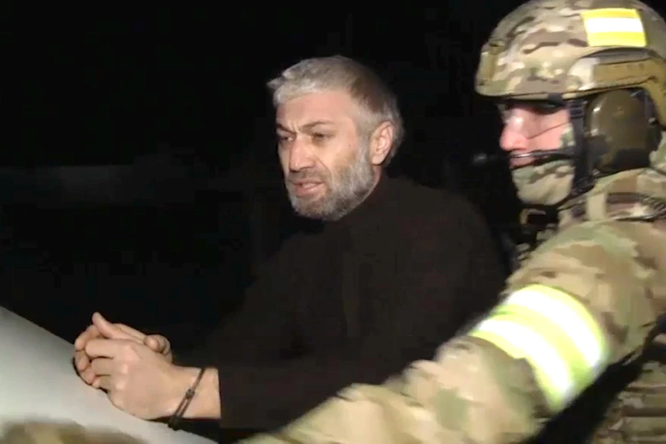 Задержанный Сааду Ахмеднабиев.