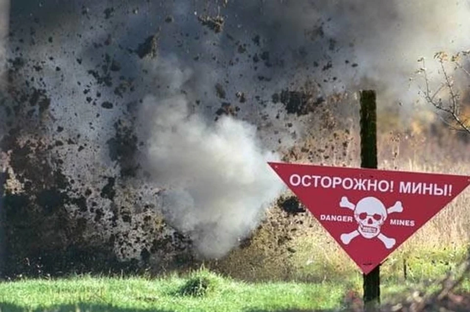 Украинские военные подорвались на собственной мине в Донбассе. Фото: ДАН