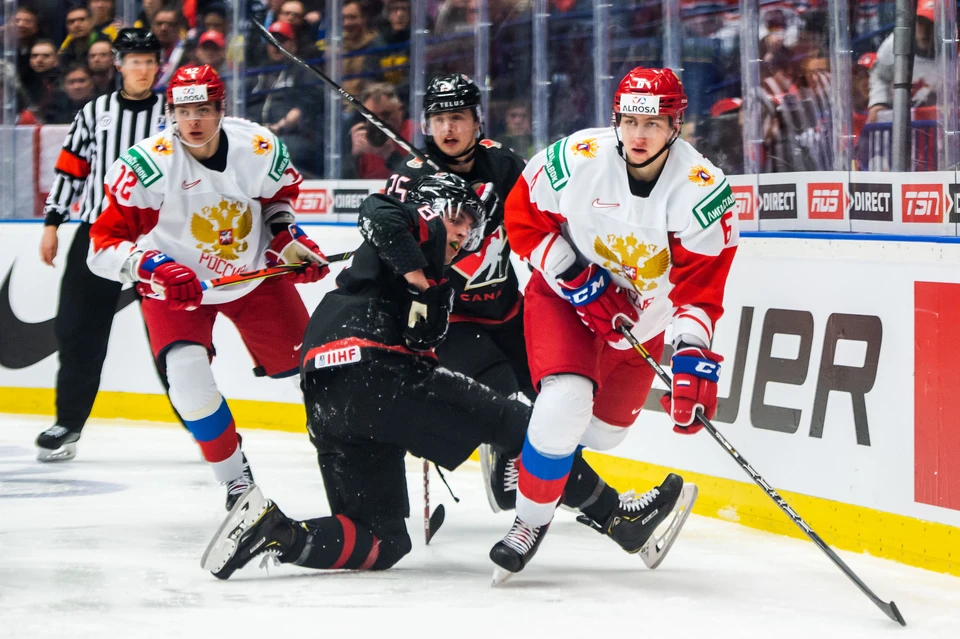 Россия сыграла с Канадой в финале молодежного чемпионата мира 2020.