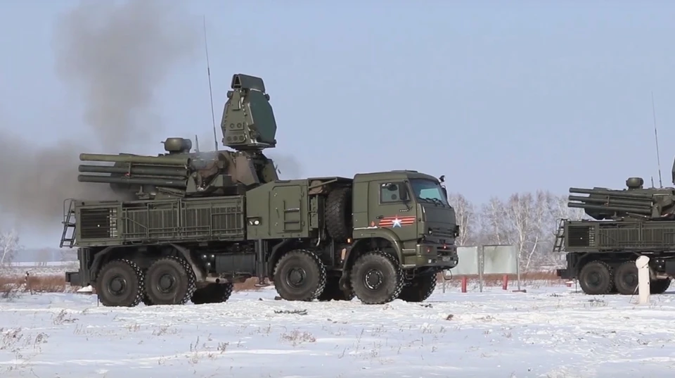 Активная фаза боевых учений началась 14 января