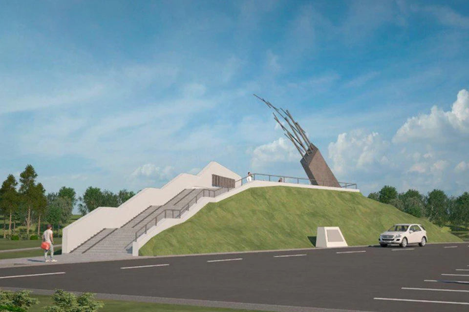 Так будет выглядеть мемориал. Фото: администрация Краснодара