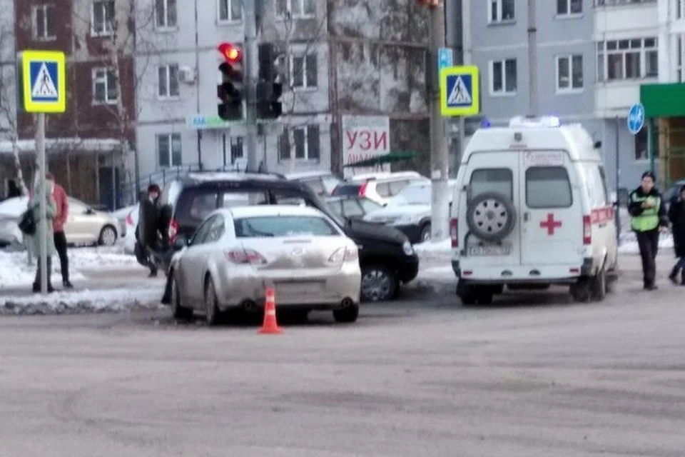 Фото с места происшествия: группа ВКонтакте "ЧП ДТП Пермь".