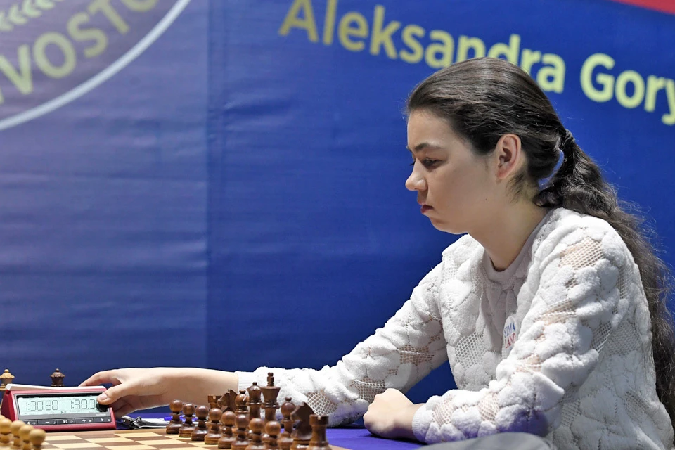 Российская шахматистка Александра Горячкина. Фото: Юрий Смитюк/ТАСС