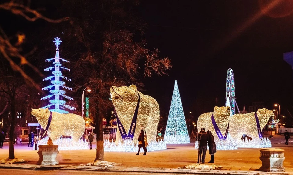 В Тюмени уберут фигуры белых медведей. Фото - СУЭНКО.