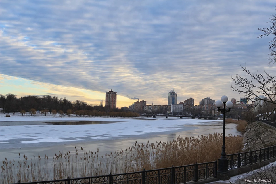 Январь в Донецке. Фото: Наталья Коломиец